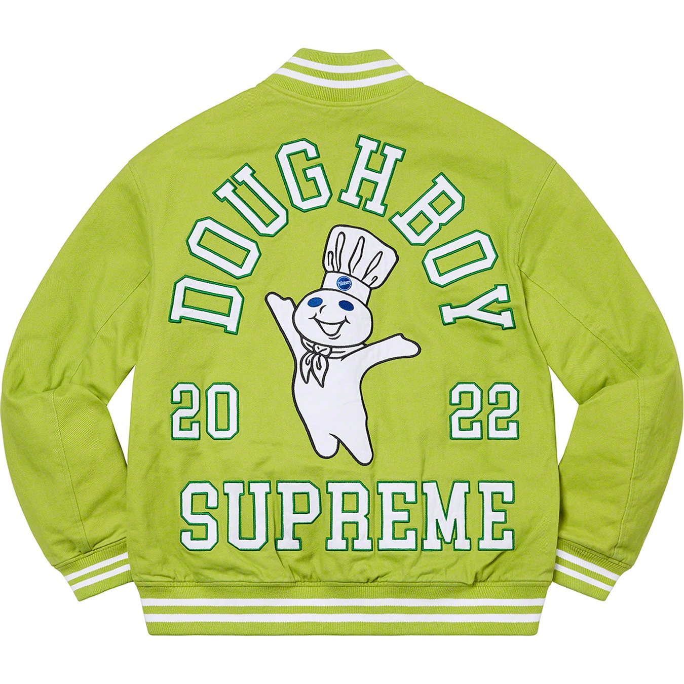 Supreme®/Mitchell & Ness® Doughboy Twill Varsity Jacket view 2